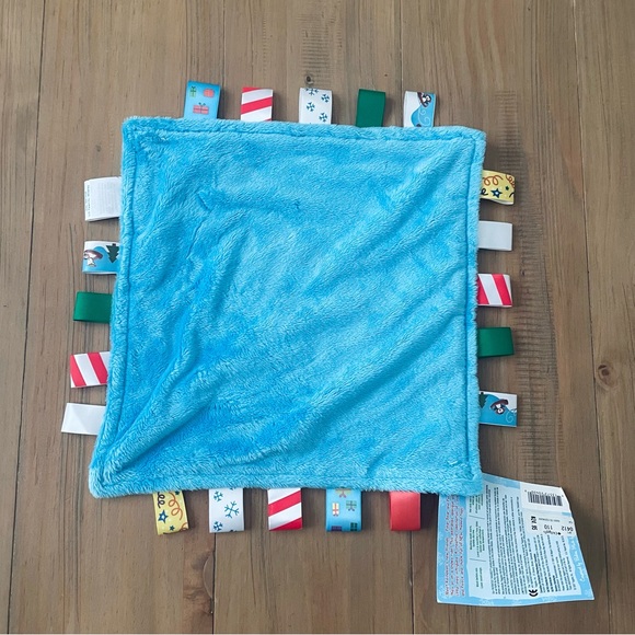 Taggies Jingle Bells Baby Lovey Sensory Jingle all the Way Winter Holiday Sleigh - Picture 5 of 9